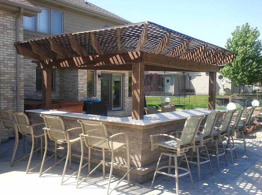 outdoor kitchens & bars in orland park, il