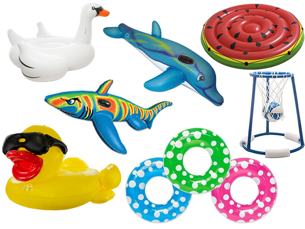 Different soft toys