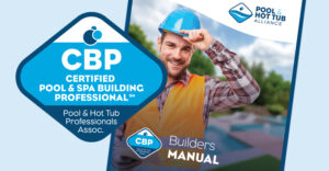 CBP certified pool and spa building professional logo 