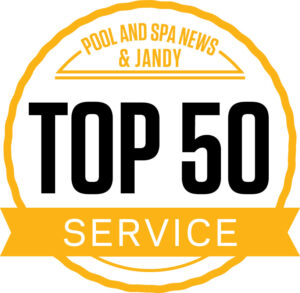 Pool and spa news and jandy service logo